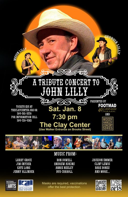 John Lilly Tribute concert poster